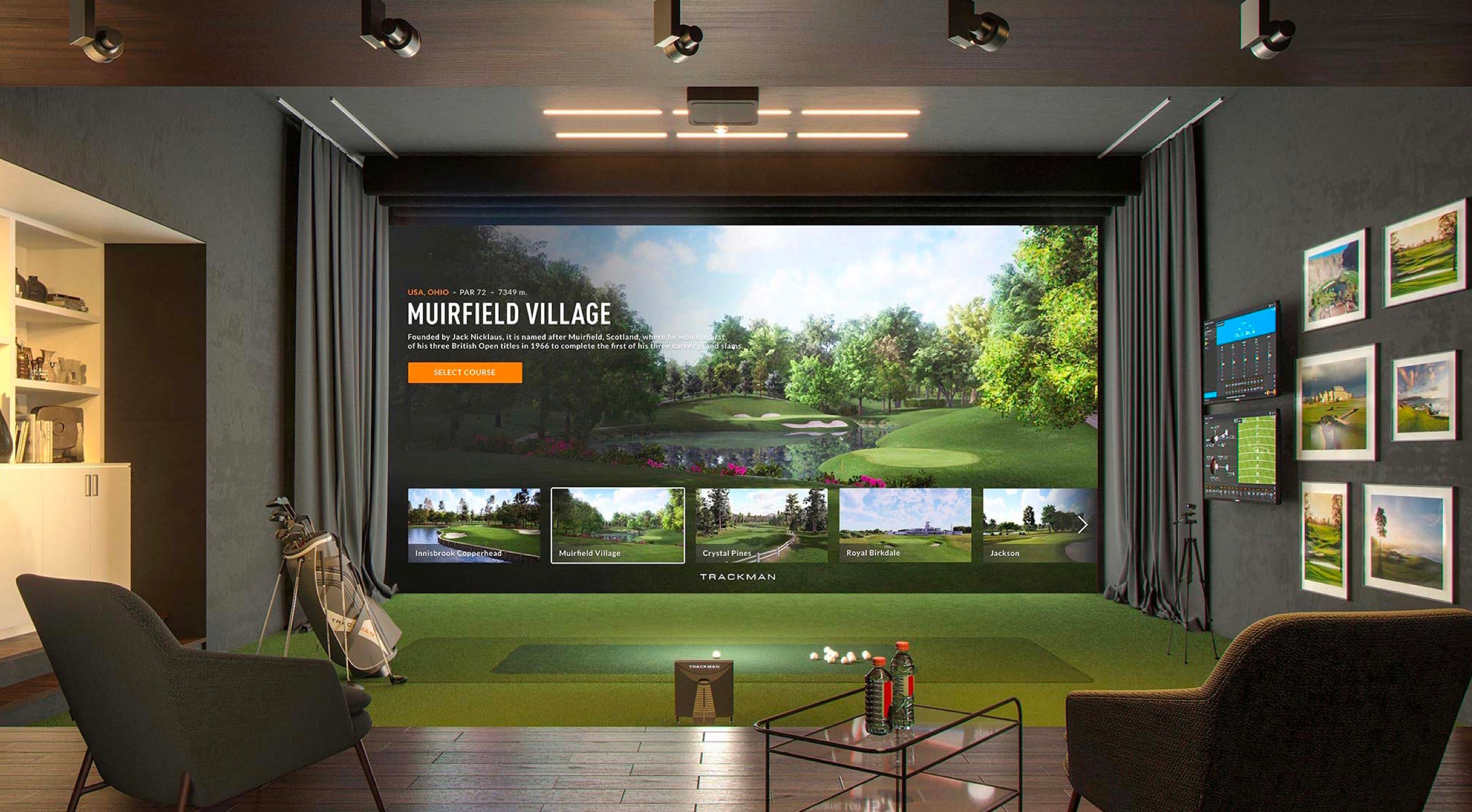 Trackman Swing Studio